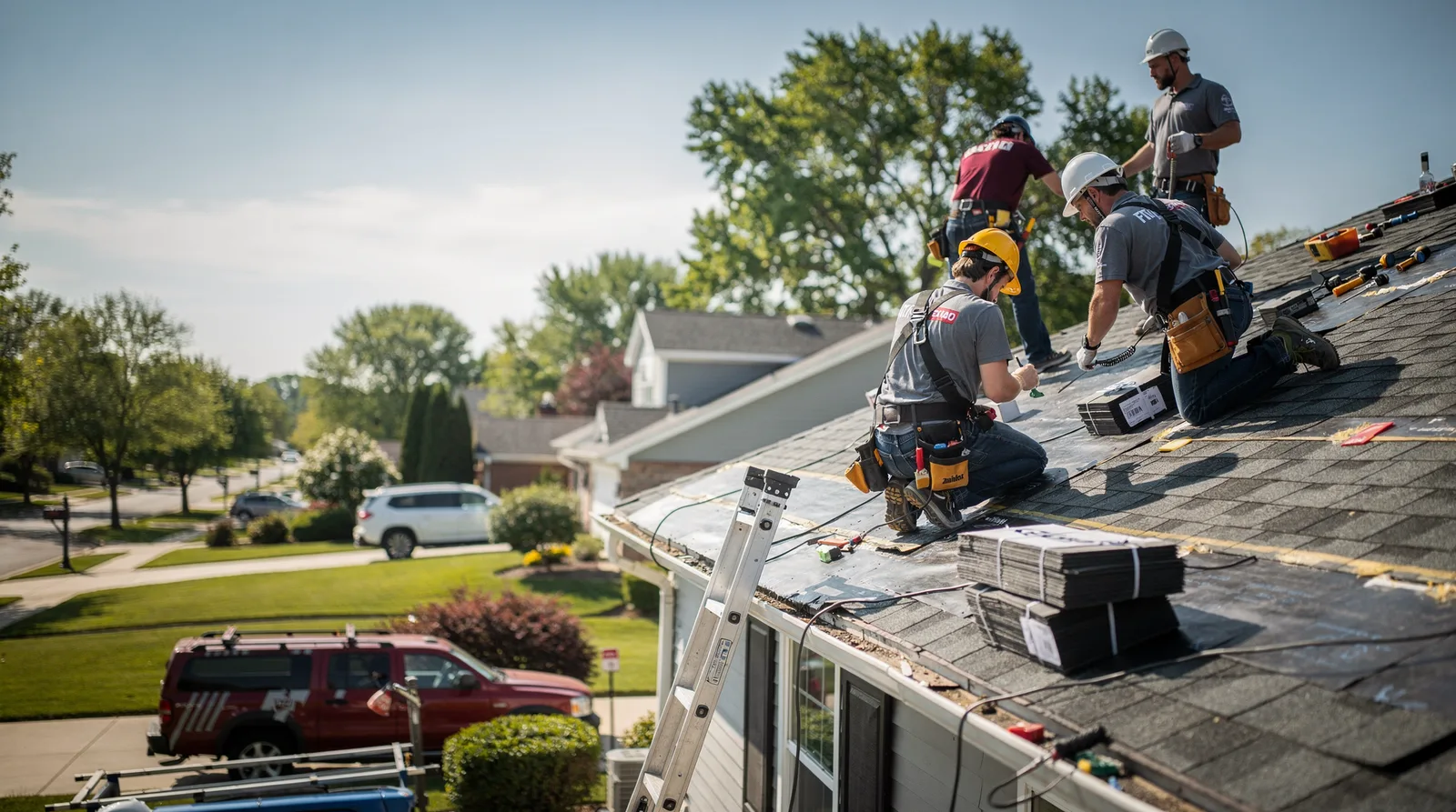 Roof Repair in La Cygne, KS around you